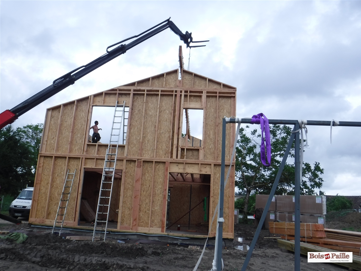 Maison ossature bois à Bordeaux (33)